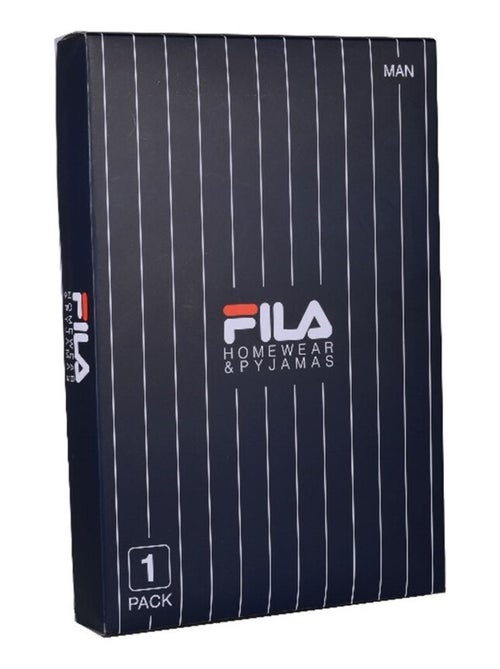 Ensemble de pyjama court femme Blanc et Navy Fila - Kiabi