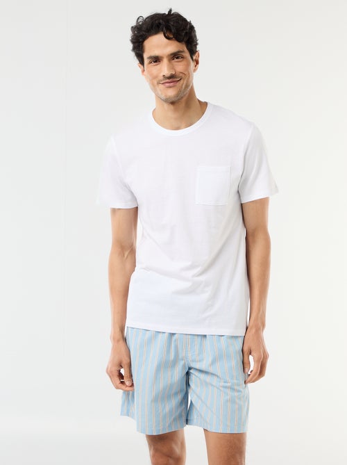 Ensemble de pyjama court t-shirt + short - 2 pièces - Kiabi