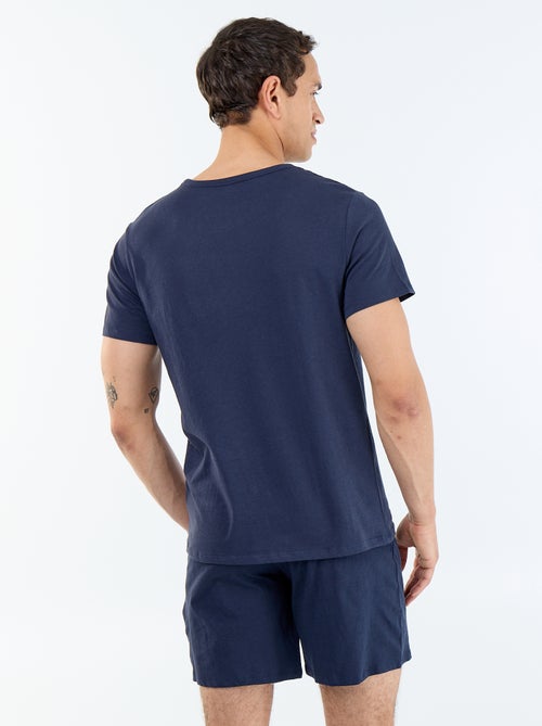 Ensemble de pyjama court t-shirt + short - 2 pièces - Kiabi