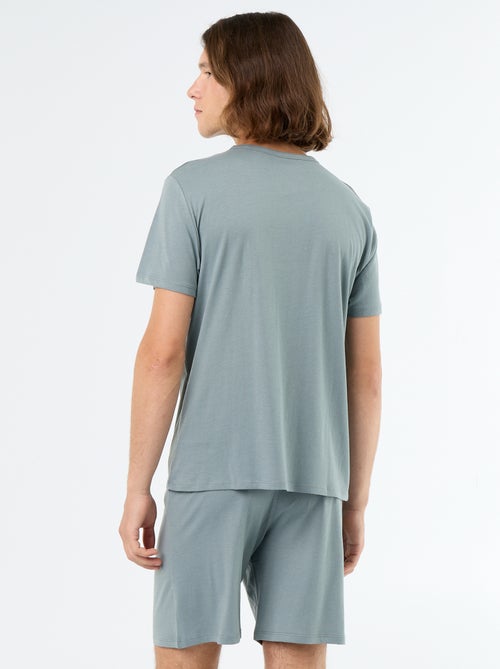 Ensemble de pyjama court t-shirt + short - 2 pièces - Kiabi