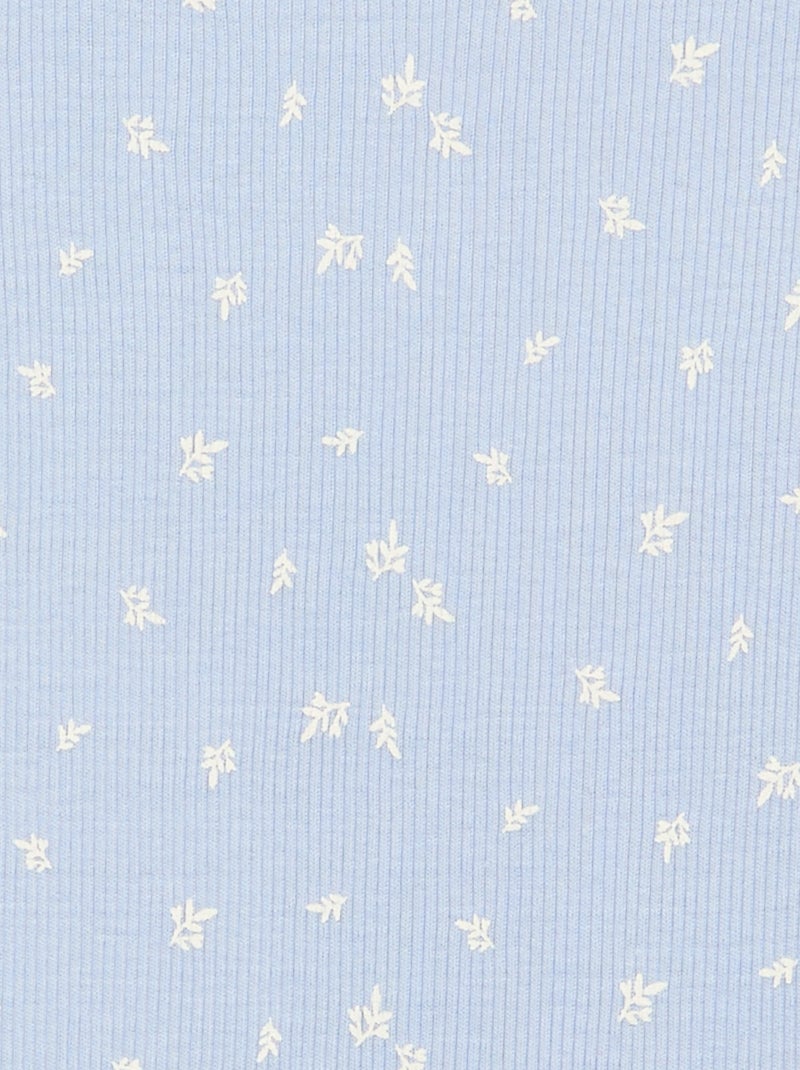 Ensemble de pyjama court t-shirt + short - 2 pièces Bleu - Kiabi