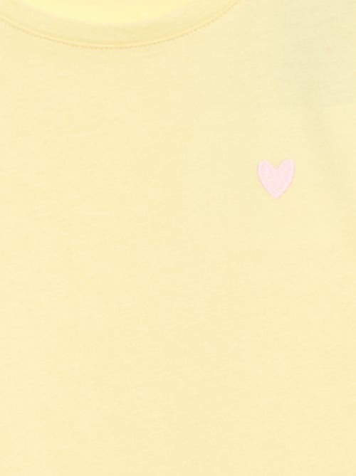 Ensemble de pyjama court t-shirt + short - 2 pièces - Kiabi