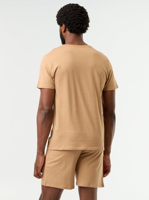 Ensemble de pyjama court t-shirt + short - 2 pièces - Kiabi