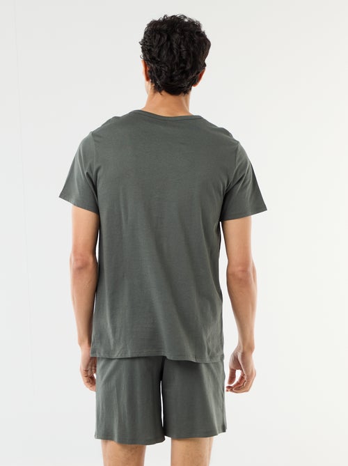 Ensemble de pyjama court t-shirt + short - 2 pièces - Kiabi