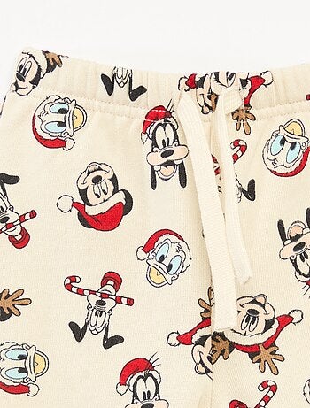 Ensemble de pyjama de Noël 'Disney' 'Mickey' en coton