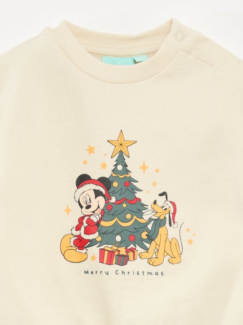Ensemble de pyjama de Noël 'Disney' 'Mickey' en coton - Kiabi