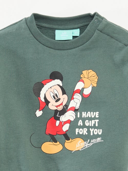 Ensemble de pyjama de Noël 'Disney' 'Mickey' en coton - Kiabi