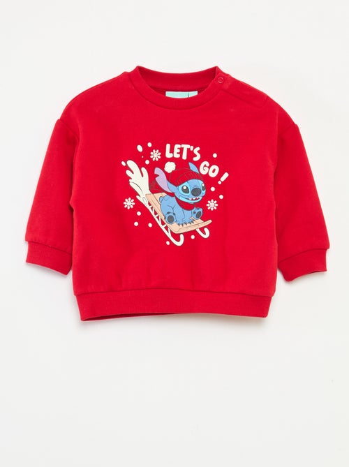 Ensemble de pyjama de Noël 'Disney' 'Stitch' en coton - Kiabi