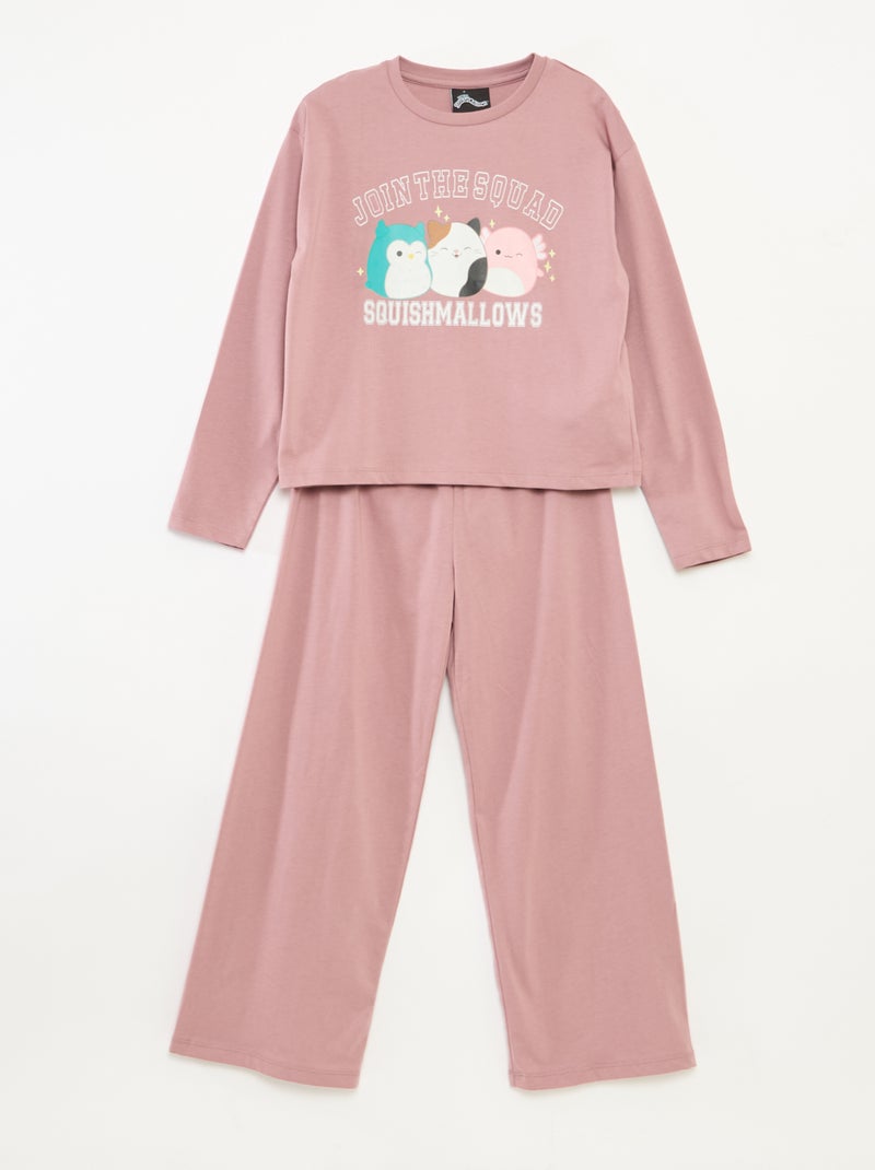 Ensemble de pyjama de pyjama 'squishmallow' t-shirt + pantalon - 2 pièces Rose - Kiabi