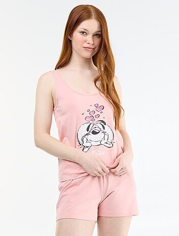 Ensemble de pyjama 'Diddle' short + débardeur - 2 pièces