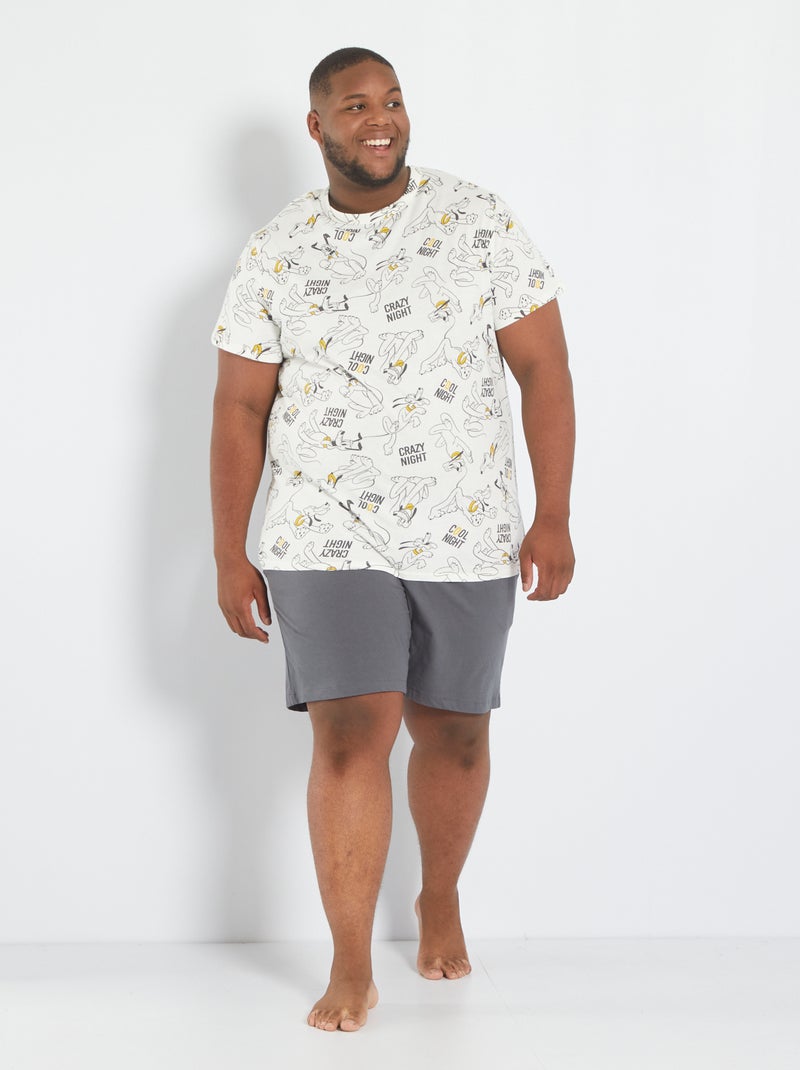 Ensemble de pyjama 'Disney' BLANC - Kiabi