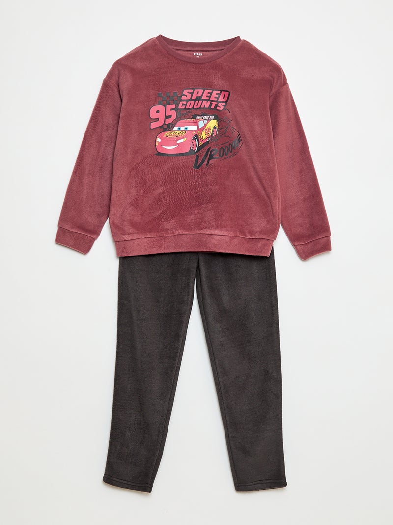 Ensemble de pyjama 'Disney' 'Cars' en polaire Rouge - Kiabi