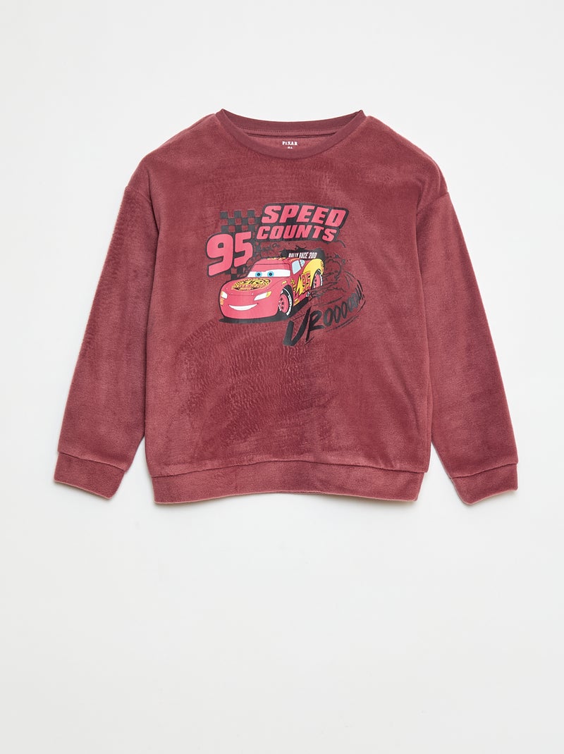 Ensemble de pyjama 'Disney' 'Cars' en polaire Rouge - Kiabi