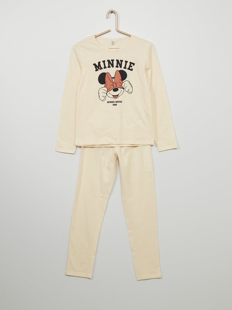 Ensemble de pyjama 'Disney' Ecru - Kiabi