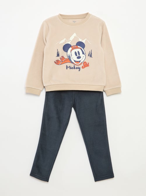 Ensemble de pyjama 'Disney' 'Mickey' en polaire - Kiabi