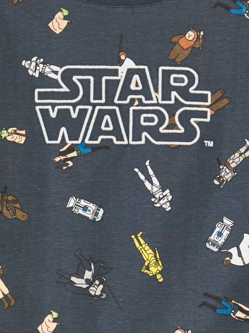 Ensemble de pyjama 'Disney' 'Star wars' en jersey coton Gris - Kiabi