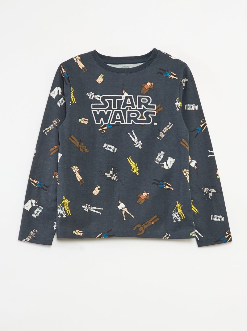 Ensemble de pyjama 'Disney' 'Star wars' en jersey coton Gris - Kiabi