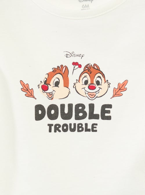 Ensemble de pyjama  'Disney' 'Tic&tac' veste + T-shirt + jogging - Kiabi