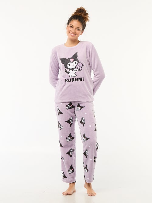 Ensemble de pyjama doux 'Kuromi' - Kiabi