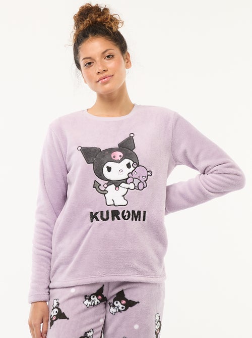 Ensemble de pyjama doux 'Kuromi' - Kiabi