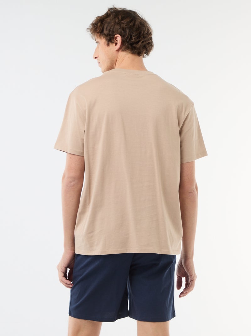 Ensemble de pyjama 'Dragon Ball' t-shirt + short - 2 pièces Bleu - Kiabi