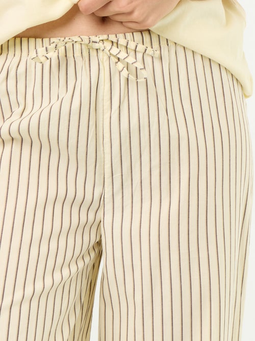 Ensemble de pyjama en coton - T-shirt + pantalon - Kiabi
