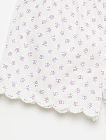 Ensemble de pyjama en coton