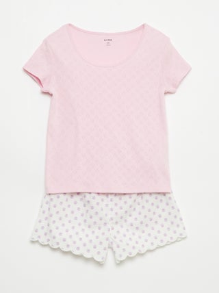 Ensemble de pyjama en coton