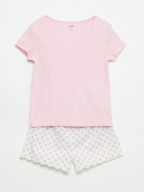 Ensemble de pyjama en coton - Kiabi