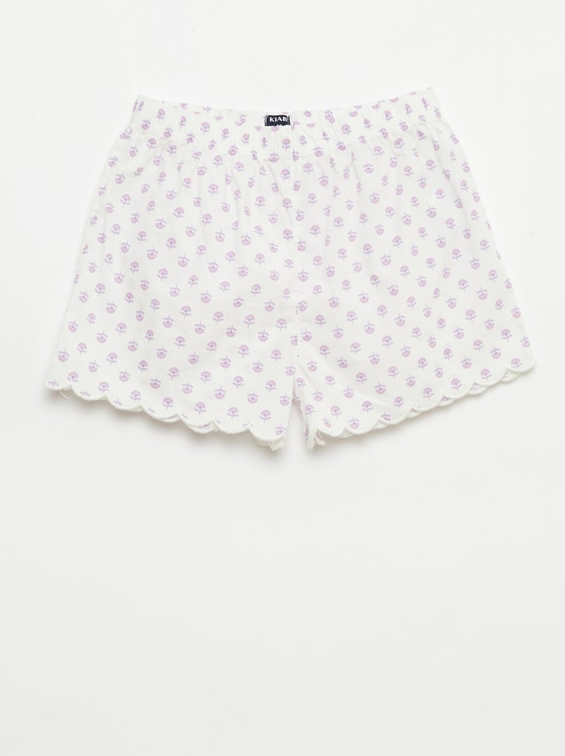 Ensemble de pyjama en coton Rose - Kiabi