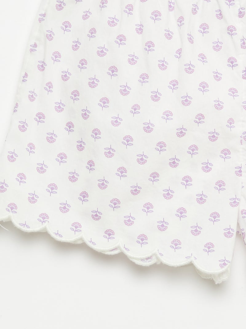 Ensemble de pyjama en coton Rose - Kiabi