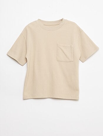 Ensemble de pyjama en coton uni