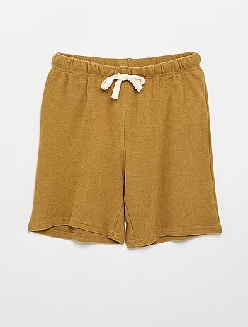 Ensemble de pyjama en coton uni
