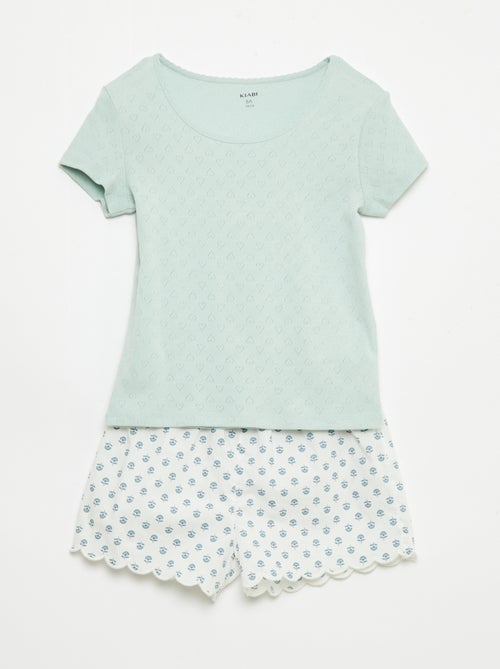 Ensemble de pyjama en coton - Kiabi