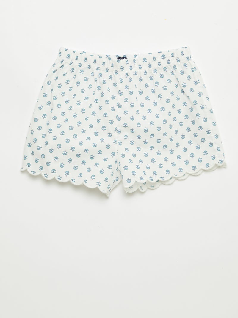Ensemble de pyjama en coton Vert - Kiabi