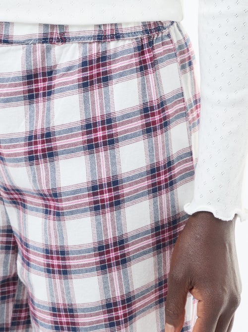 Ensemble de pyjama en flanelle de coton - Kiabi