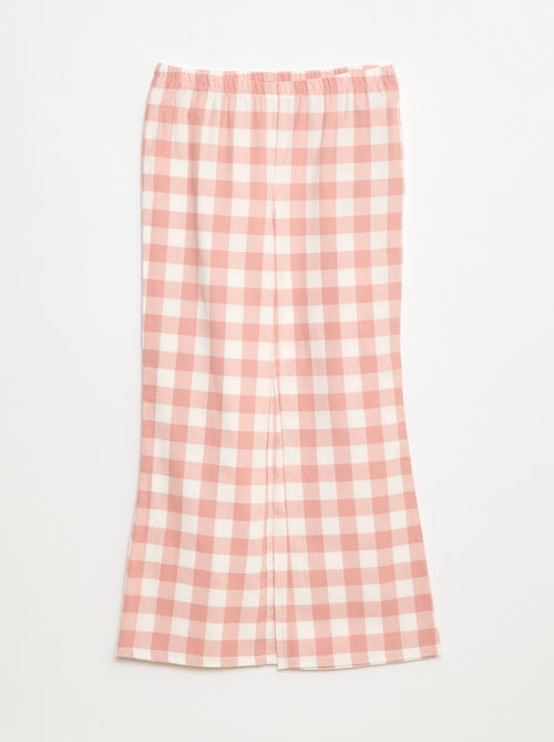 Ensemble de pyjama en flanelle de coton - Kiabi