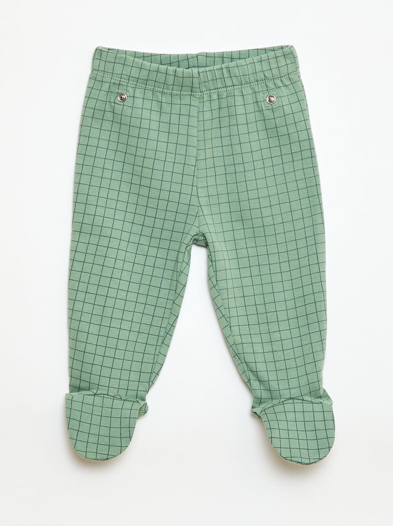 Ensemble de pyjama en molleton - 2 pièces Vert - Kiabi