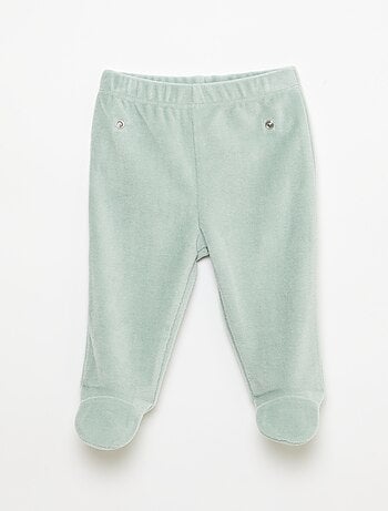 Ensemble de pyjama en polaire avec pieds - 2 pieds