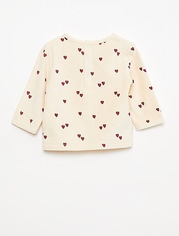 Ensemble de pyjama en polaire avec pieds - 2 pieds