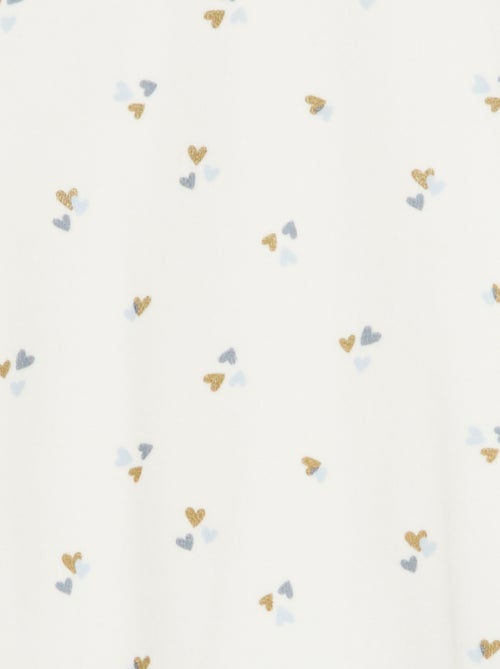 Ensemble de pyjama en polaire sweat + pantalon - 2 pièces - Kiabi