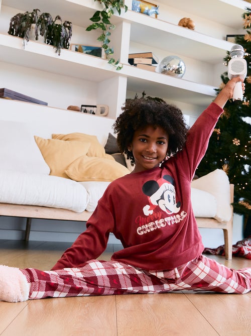 Ensemble de pyjama fille 'Disney' 'Noël' en velours - Kiabi