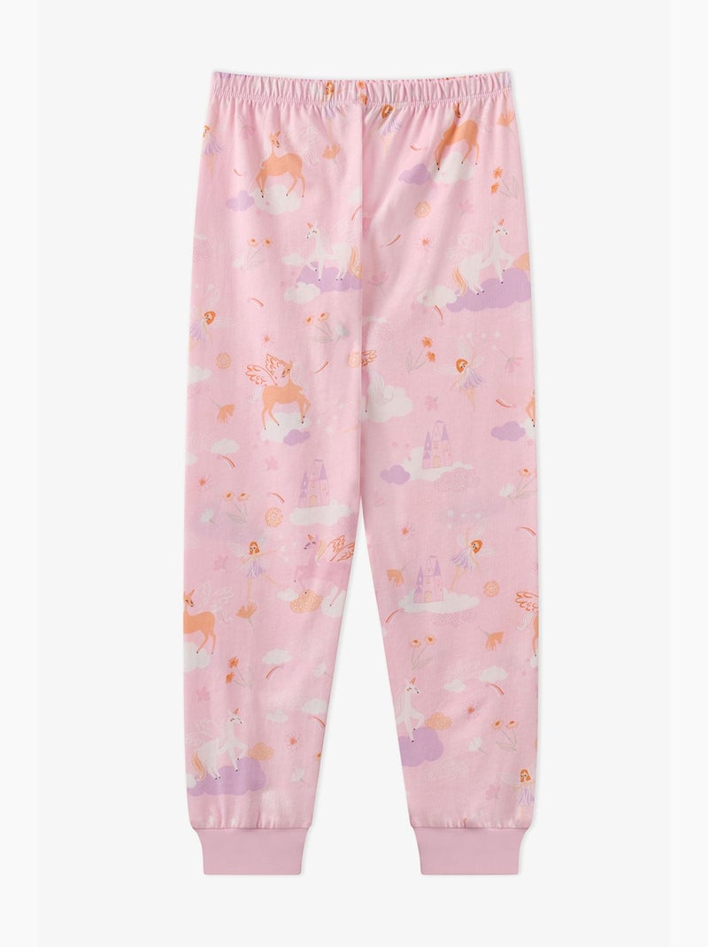 Ensemble de pyjama fille fly repeat à manches longues penti Multicolore - Kiabi