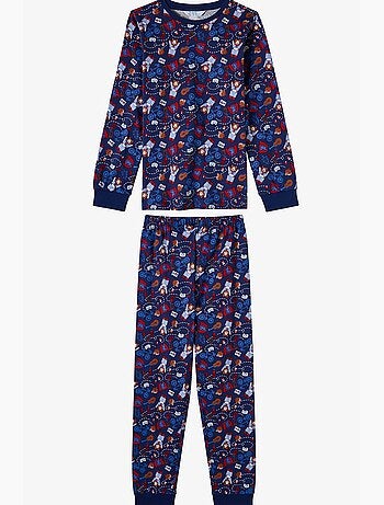 Ensemble de pyjama garçon style repeat à manches longues penti