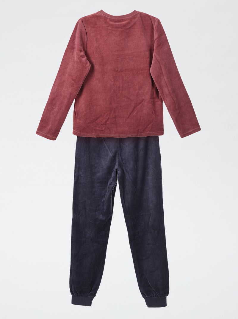 Ensemble de pyjama 'Harry Potter' en coton Rouge - Kiabi