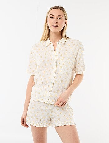 Ensemble de pyjama haut + short all-over