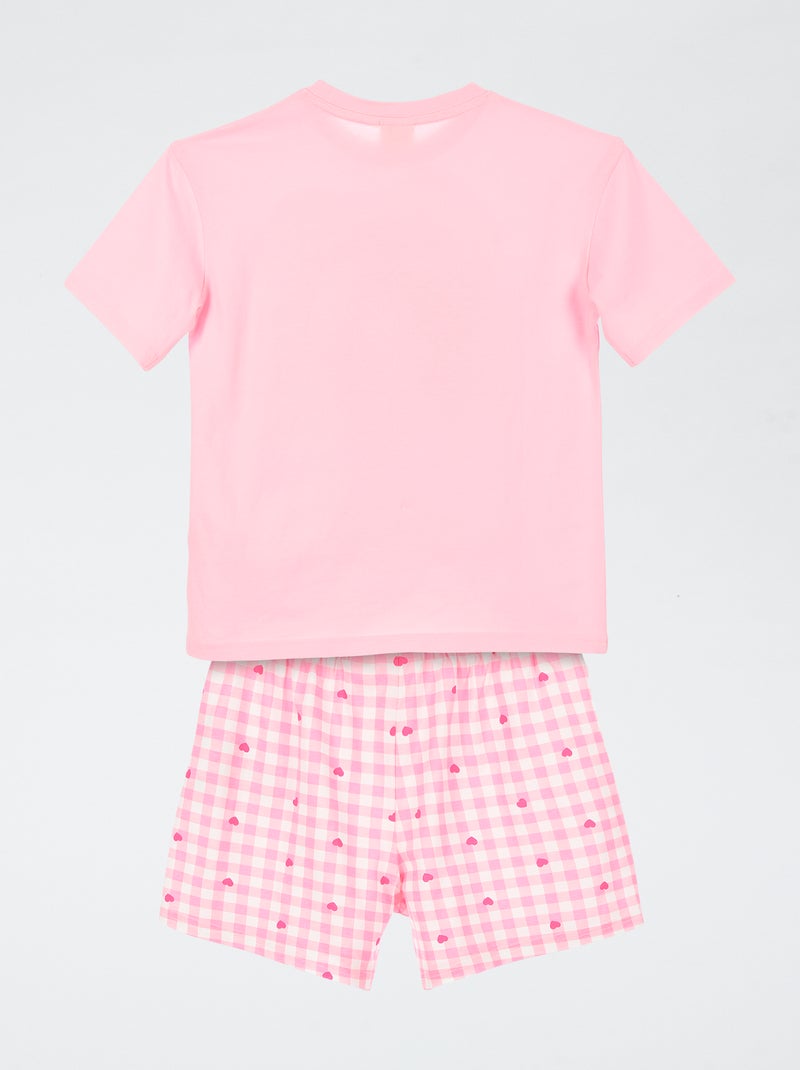 Ensemble de pyjama 'Hello kitty en coton Bleu - Kiabi