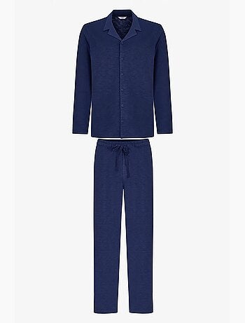 Ensemble de pyjama homme season avec chemise à manches longues et pantalon penti