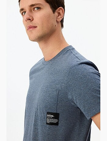 Ensemble de pyjama homme soft à manches courtes et short penti