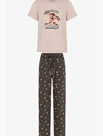 Ensemble de pyjama homme tasmanian à manches courtes penti